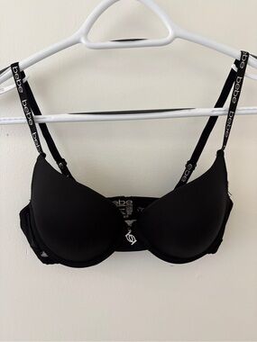 Bebe Black Push Up Bra 34B